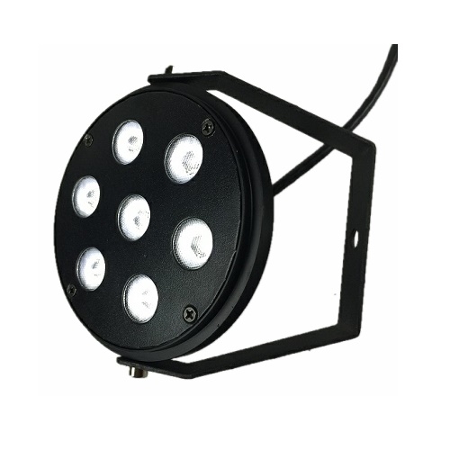 DMX Color Changing 7x4W RGBW LED AR111 Fitting