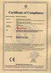 pixel series LVD Certificate